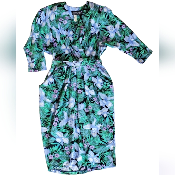 Vintage Tropical Dress - Picture 2 of 10